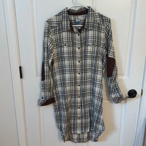 Kavu Jurnee Light Weight Flannel Dresss